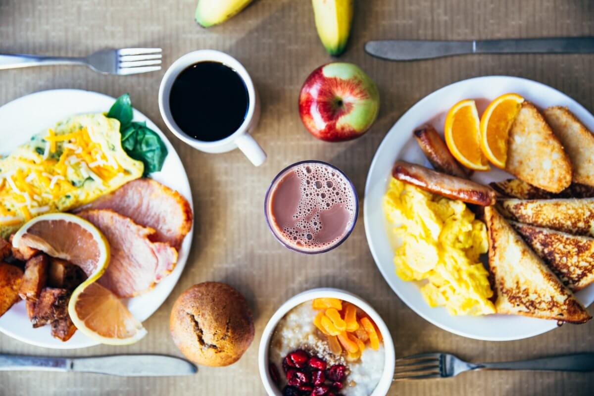 breakfast stock photo